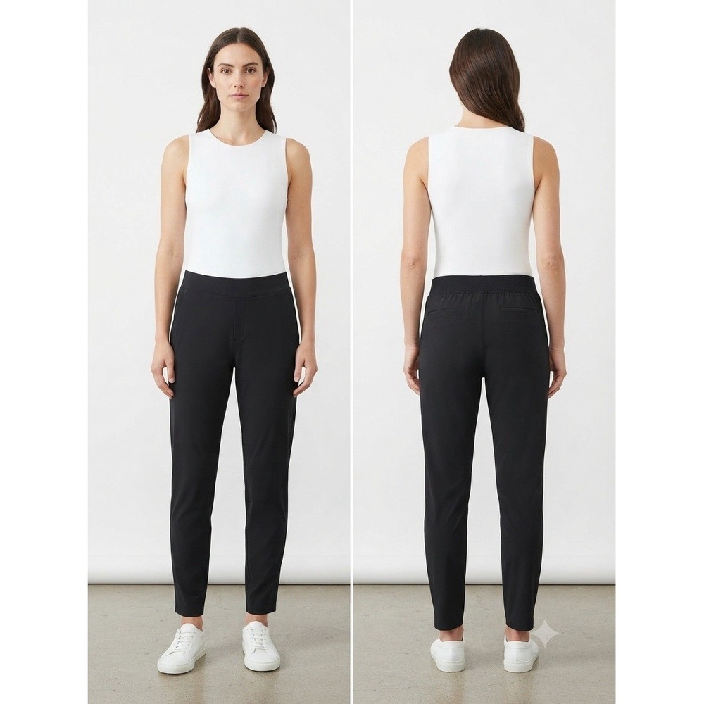 Women's Athleta Versatile Black Stretch Joggers Casual Everyday Pants Size 12T